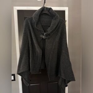 Lauren Ralph Lauren | Herringbone | Wool blend Capelet